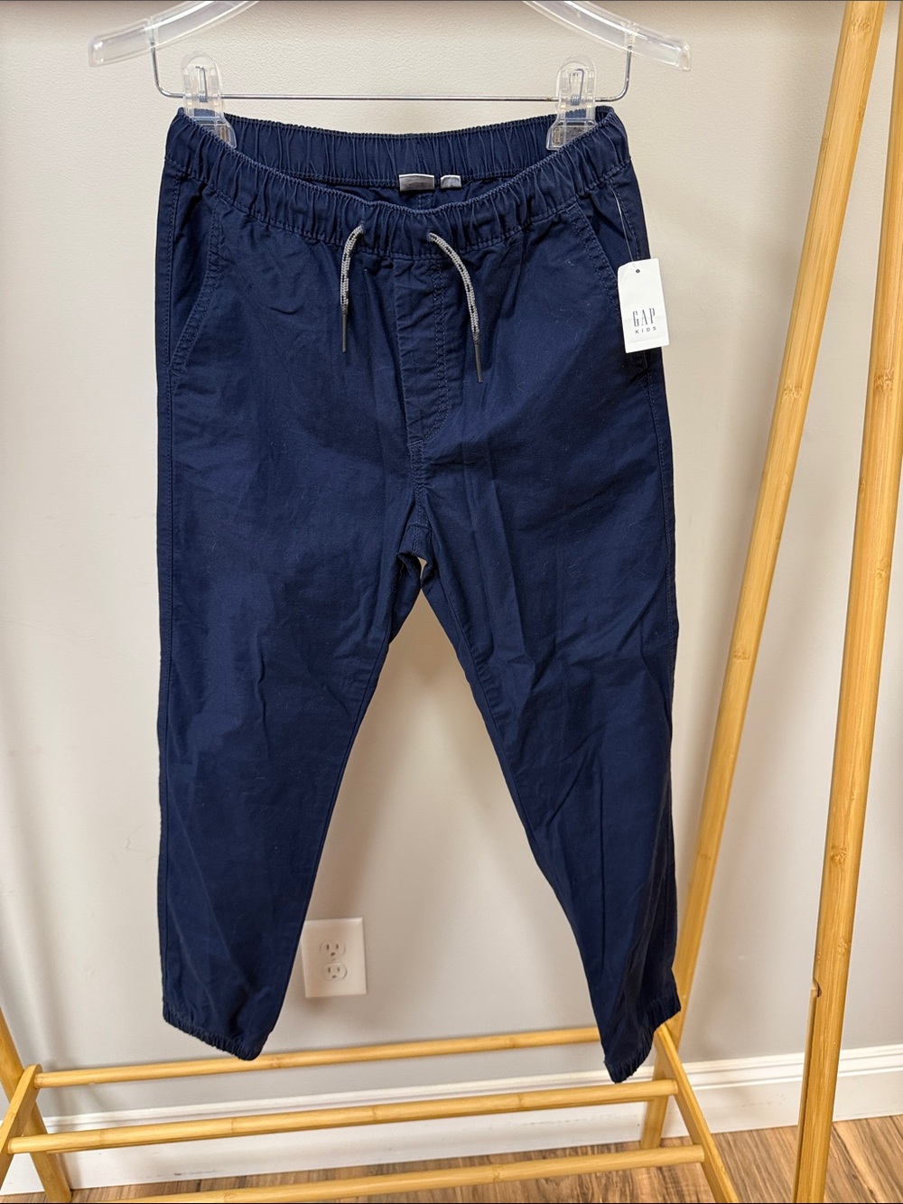 GAP Navy Drawstring Kids Joggers